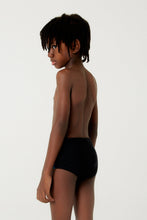 Carica l'immagine nel visualizzatore di Gallery, Model Back: Blueman Costume Ragazzo Sunga Army Tripe Color Ver24 Preto

