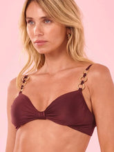 Carica l'immagine nel visualizzatore di Gallery, Gallery: Blueman Reggiseno Top Brigitte Brown
