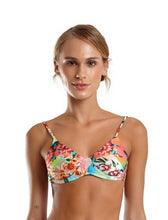 Carica l'immagine nel visualizzatore di Gallery, Gallery: Blueman Reggiseno Top Prainha Flower Power
