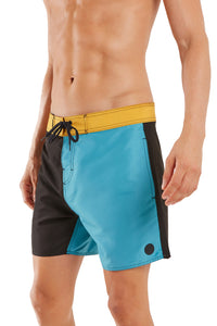 Image 02: Blueman Bermuda Da Surf Bermuda Mini Color Block Azul