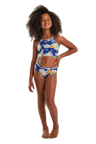 Model Front: Blueman Due Pezzi Bambina Biquini Lais Ceu De Flor