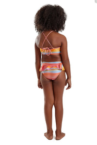 Model Back: Blueman Due Pezzi Bambina Biquini Peteca Sunset