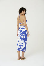 Carica l&#39;immagine nel visualizzatore di Gallery, Model Back: Blueman Top Da Spiaggia Blusa Top Cropped Degage Cerise
