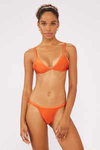 Model Front: Blueman Slip Bottom Laranja Dance-Pesponto