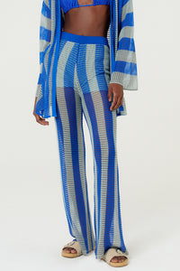 Gallery: Blueman Pantaloni Da Spiaggia Calca Tricot Listras