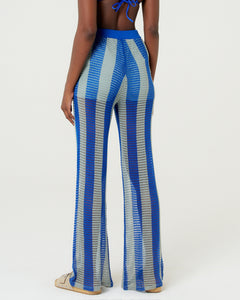 Image 05: Blueman Pantaloni Da Spiaggia Calca Tricot Listras