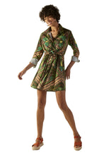 Carica l&#39;immagine nel visualizzatore di Gallery, Model Front: Blueman Vestito Da Spiaggia Chemise Java
