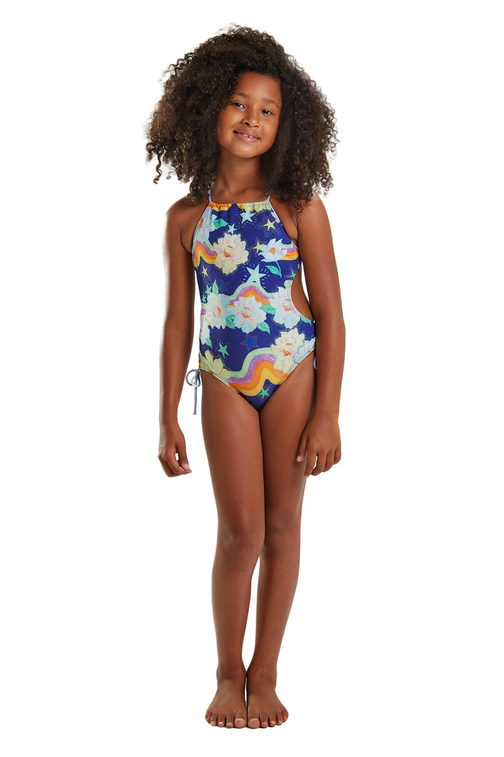 Model Front: Blueman Intero Bambina Maio Elsa Ceu De Flor