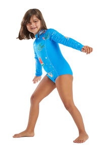 Image 05: Blueman Intero Bambina Maio John Manga Longa Sticker