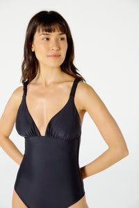 Image 06: Blueman Intero Maio Malibu Liso Preto