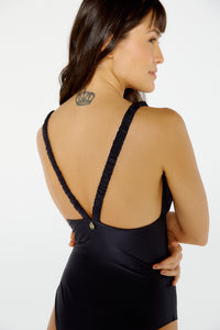 Image 08: Blueman Intero Maio Malibu Liso Preto