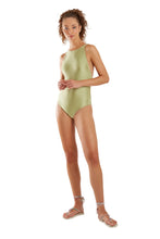 Carica l&#39;immagine nel visualizzatore di Gallery, Model Front: Blueman Intero Maio Nadador Liso Verde
