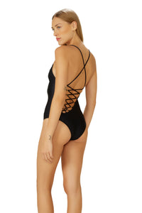 Model Back: Blueman Intero Maio Preto Jolie