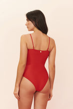 Carica l&#39;immagine nel visualizzatore di Gallery, Model Back: Blueman Intero Maio Vermelho Paola
