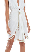 Carica l&#39;immagine nel visualizzatore di Gallery, Image 06: Blueman Vestito Da Spiaggia Saida Janus Off White
