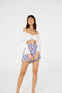 Image 03: Blueman Pantaloncini Da Spiaggia Short Curto Alfaiataria Tribal
