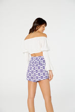 Carica l&#39;immagine nel visualizzatore di Gallery, Model Back: Blueman Pantaloncini Da Spiaggia Short Curto Alfaiataria Tribal
