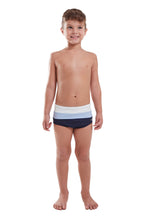 Carica l&#39;immagine nel visualizzatore di Gallery, Model Front: Blueman Costume Ragazzo Sunga Army Crepusculo Fresh Marinho Inf
