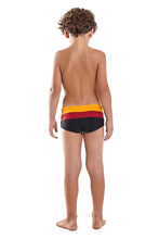 Carica l&#39;immagine nel visualizzatore di Gallery, Model Back: Blueman Costume Ragazzo Sunga Army Crepusculo Heat
