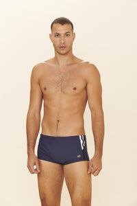Model Front: Blueman Sunga / Boxer Sunga Army Romeo Azul-Marinho