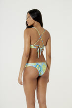 Carica l&#39;immagine nel visualizzatore di Gallery, Model Back: Blueman Reggiseno Top Bardot Pacifico Polen
