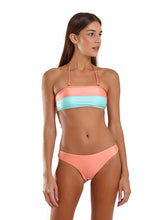 Carica l&#39;immagine nel visualizzatore di Gallery, Image 03: Blueman Reggiseno Top Bicolor Zig Laranja
