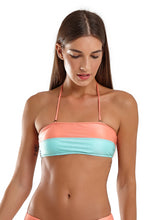 Carica l&#39;immagine nel visualizzatore di Gallery, Image 06: Blueman Reggiseno Top Bicolor Zig Laranja
