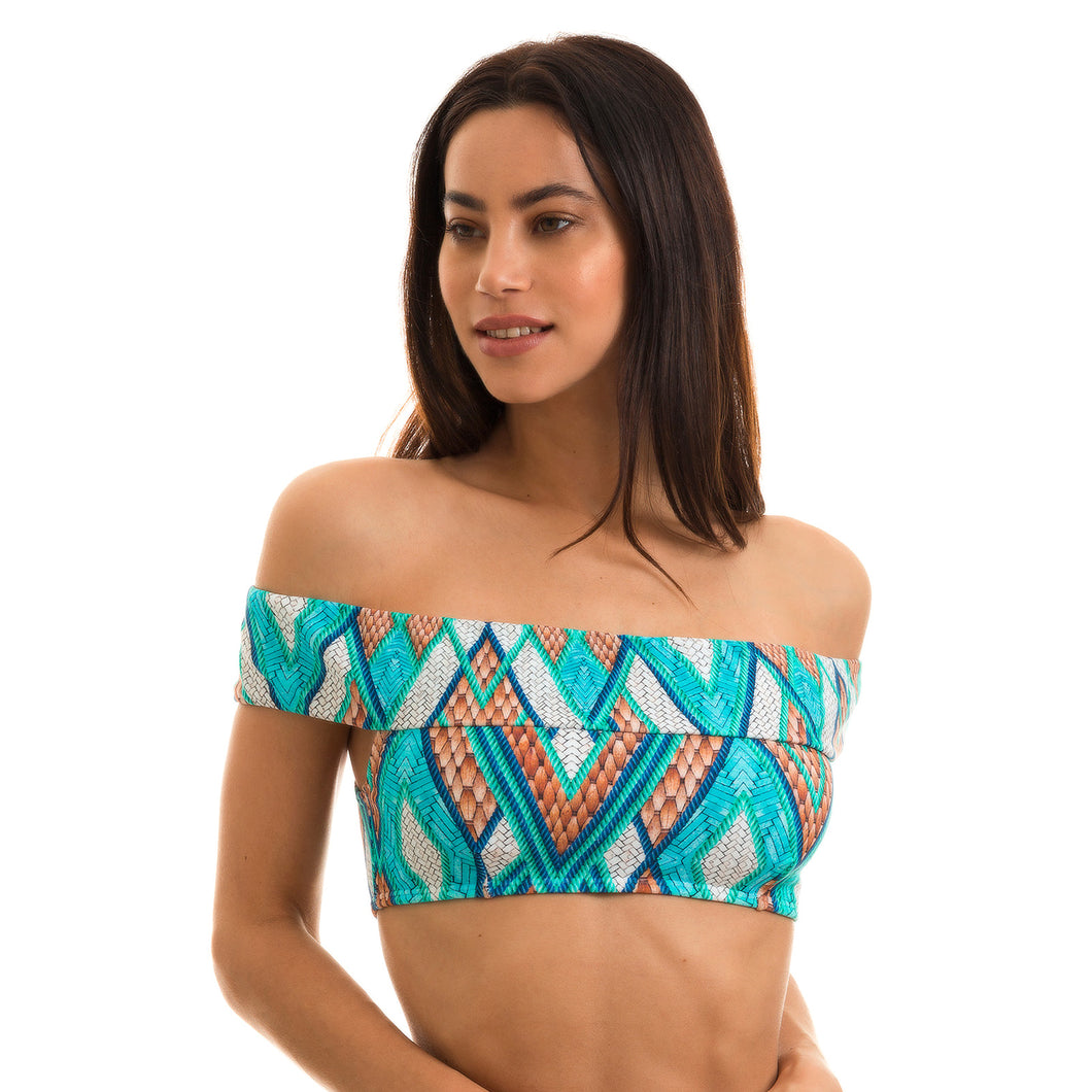 Model Front: Blueman Reggiseno Top Carmem Barlavento