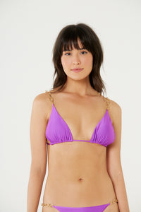 Image 07: Blueman Reggiseno Top Egito Chain Fox Roxo
