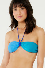 Carica l&#39;immagine nel visualizzatore di Gallery, Gallery: Blueman Reggiseno Top Half High Blue
