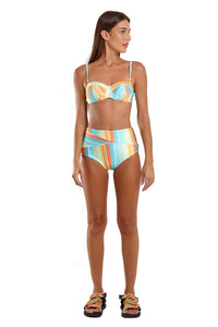 Model Front: Blueman Reggiseno Top Hot Taca Granita