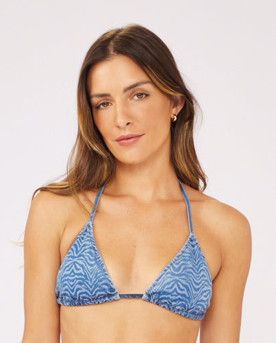 Gallery: Blueman Reggiseno Top Jeans-Barreirinhas Bel