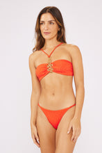 Carica l&#39;immagine nel visualizzatore di Gallery, Image 03: Blueman Reggiseno Top Laranja-Jacquard Duna
