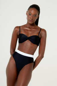 Image 07: Blueman Reggiseno Top Latino Belga Preto