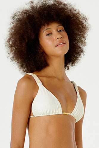 Gallery: Blueman Reggiseno Top Malibu Bordado Off White