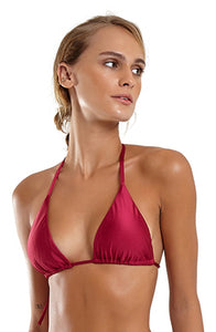 Gallery: Blueman Reggiseno Top Max Macrame Liso Rosa