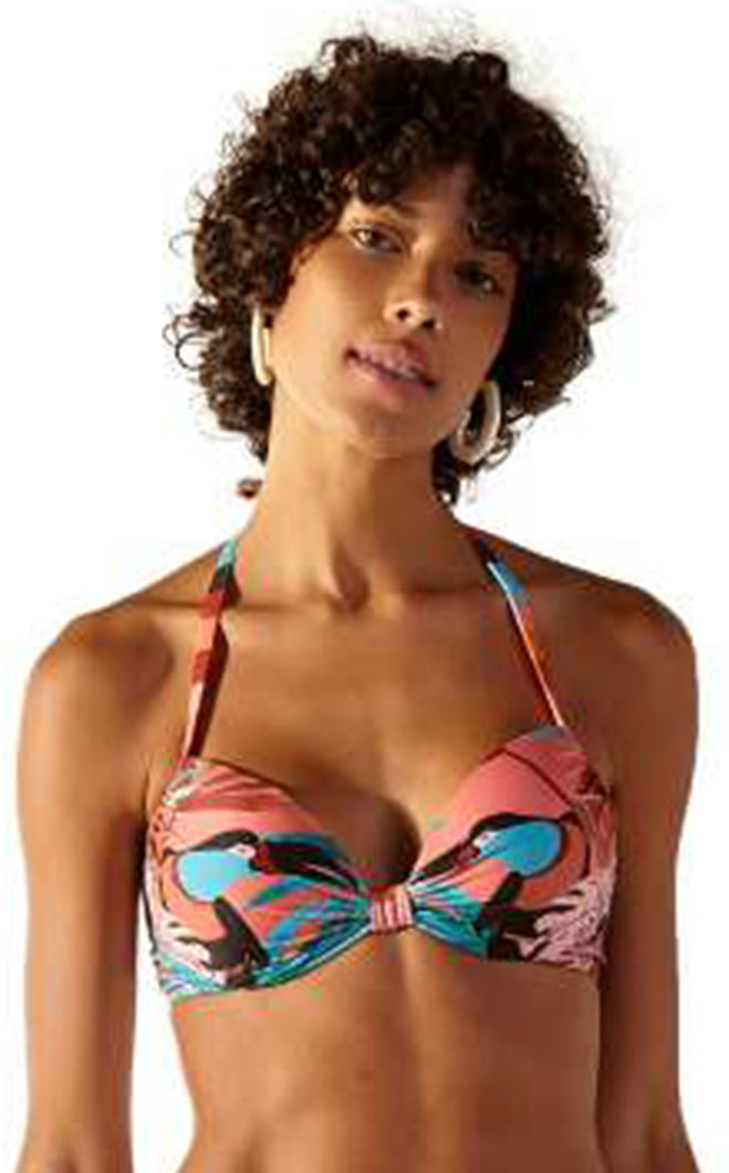 Model Front: Blueman Reggiseno Top Pacifico Chic Palmar