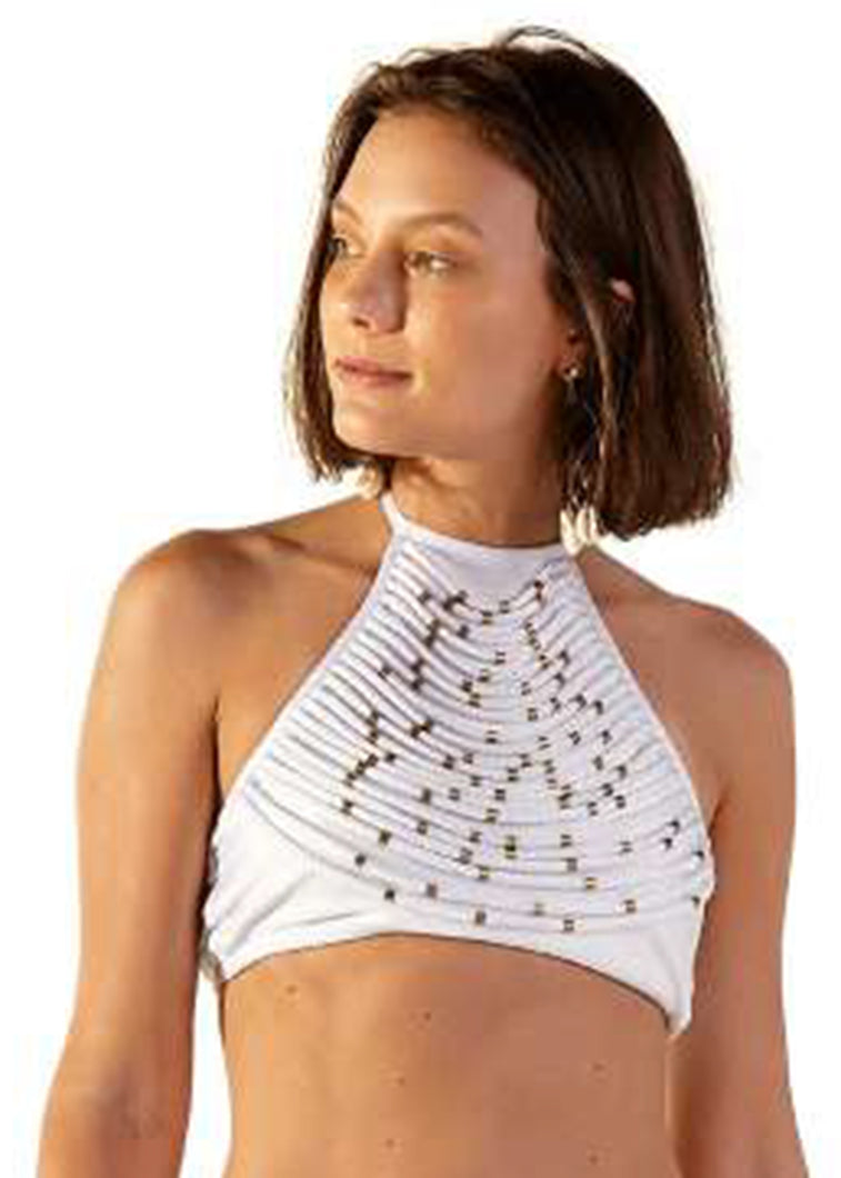 Gallery: Blueman Reggiseno Top Ray Off White