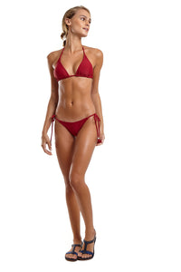 Image 03: Blueman Reggiseno Top Tahity Perola Vermelho
