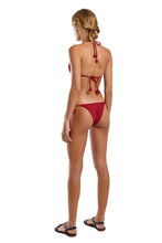 Carica l&#39;immagine nel visualizzatore di Gallery, Model Back: Blueman Reggiseno Top Tahity Perola Vermelho
