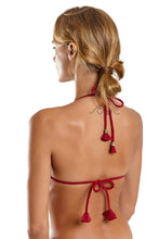 Carica l&#39;immagine nel visualizzatore di Gallery, Image 05: Blueman Reggiseno Top Tahity Perola Vermelho
