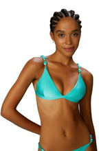 Carica l&#39;immagine nel visualizzatore di Gallery, Gallery: Blueman Reggiseno Top Turquesa Drops

