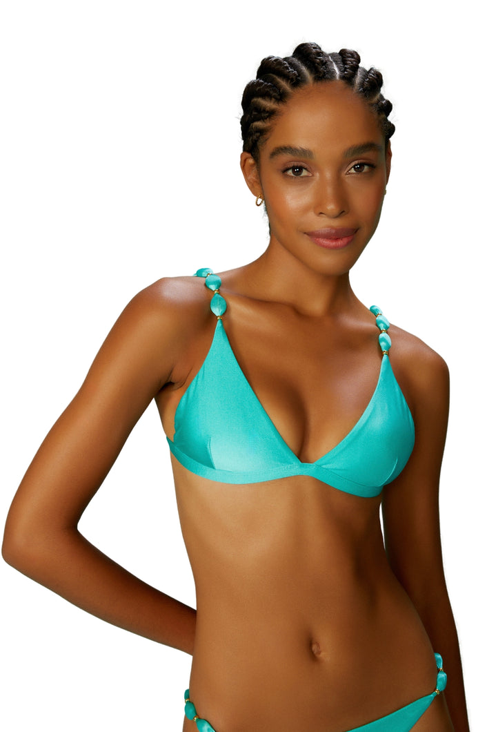 Gallery: Blueman Reggiseno Top Turquesa Drops