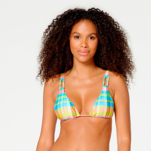 Gallery: Blueman Reggiseno Top Ubatuba Xadrez Candy