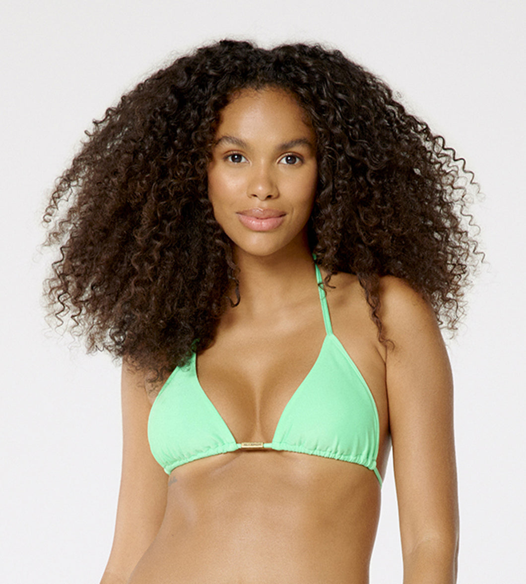 Gallery: Blueman Reggiseno Top Wave Liso Neon Verde