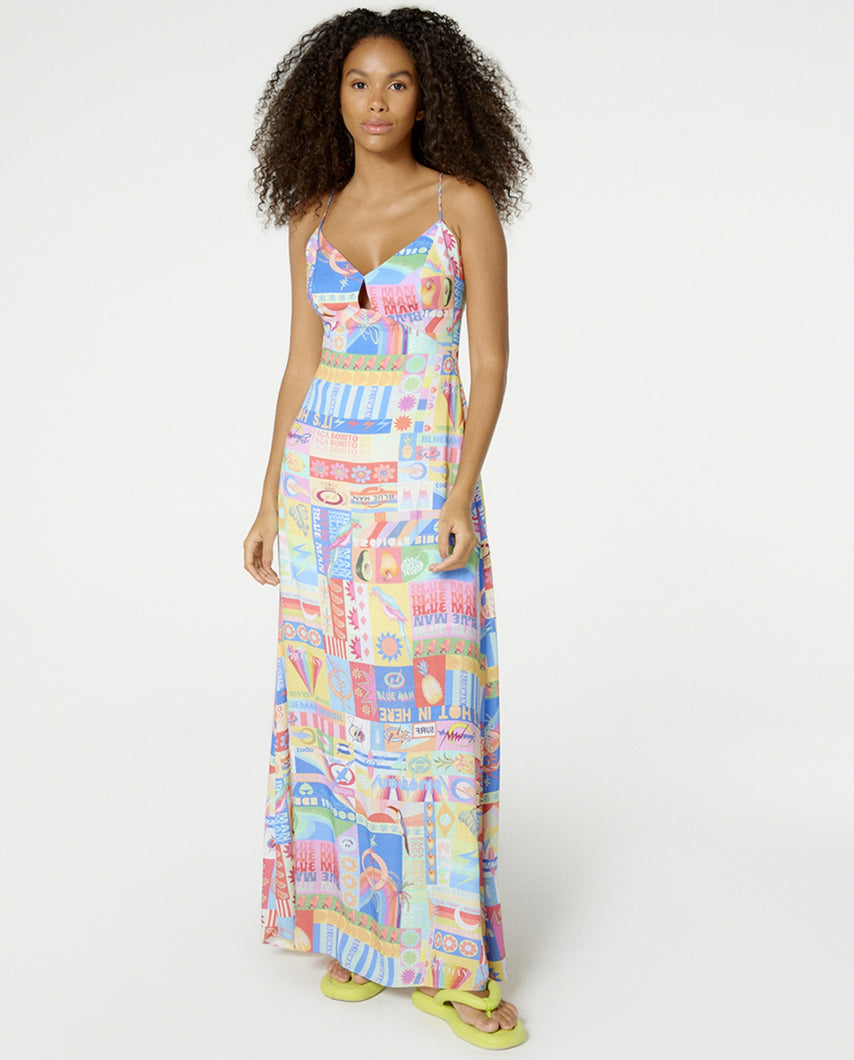 Gallery: Blueman Vestito Da Spiaggia Vestido Cropped Lea 1972