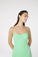 Carica l&#39;immagine nel visualizzatore di Gallery, Image 03: Blueman Midi Dress Vestido Fenda Liso Color
