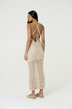 Carica l&#39;immagine nel visualizzatore di Gallery, Model Back: Blueman Vestito Da Spiaggia Vestido Longo Tricot Lurex
