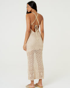Image 04: Blueman Vestito Da Spiaggia Vestido Longo Tricot Lurex