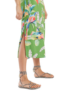 Image 04: Blueman Vestito Da Spiaggia Vestido Midi Rafaela Vanguarda